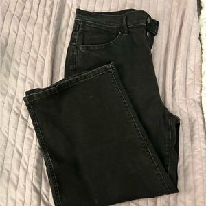 Mile high cropped wide leg